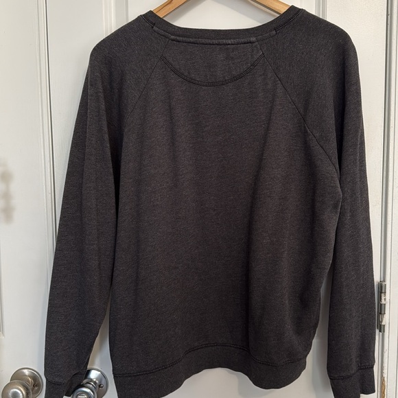 Lucky Brand Black Rock and Roll Sweatshirt - Picture 4 of 5